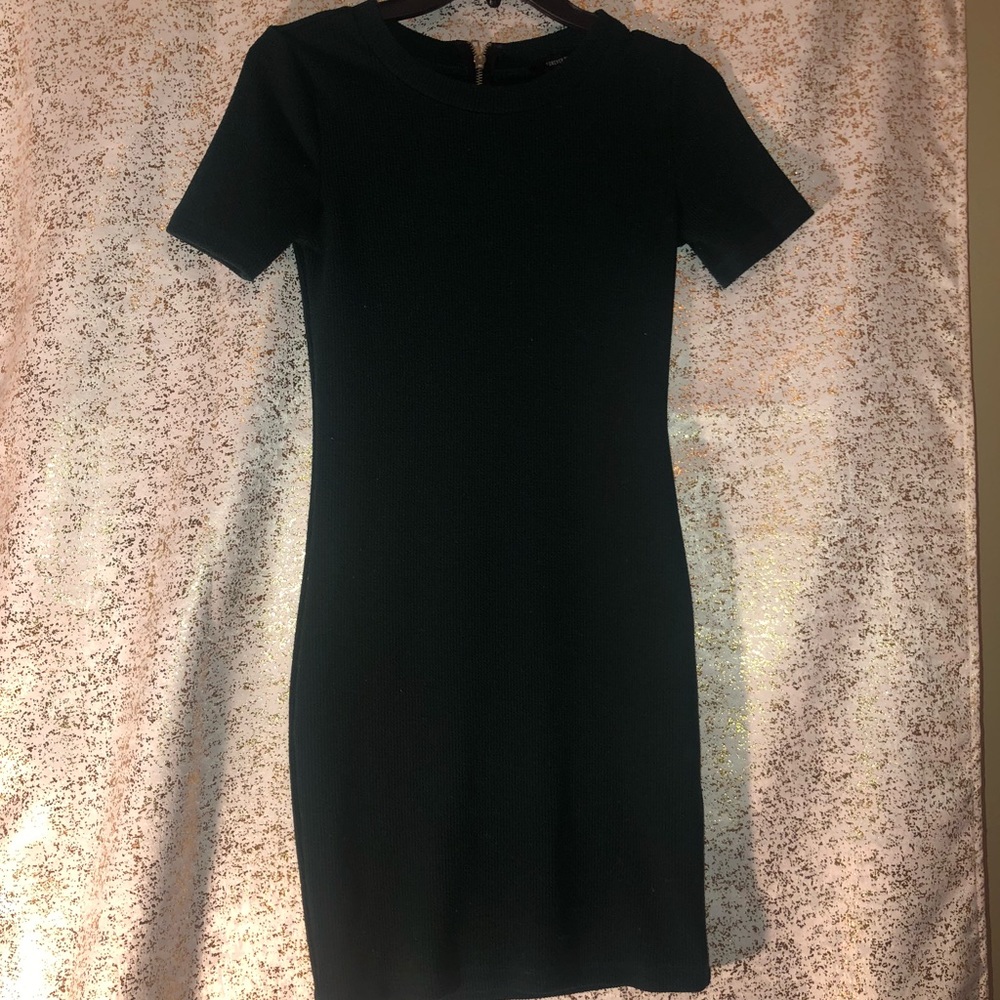 Emerald tight dress